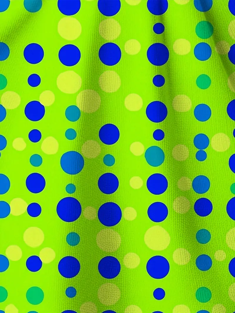 Vibrant Neon Green Polka Dot Long Sleeve Dress for Girls - Crew Neck, A-* Machine Washable, Stretch Fabric *' Casual Spring/Fall Out Vibrant Neon Green Polka Dot Long Sleeve Dress for Girls - Crew Neck, A-* Machine Washable, Stretch Fabric *' Casual Spring/Fall Out