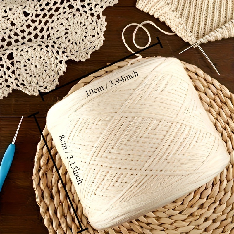 Image of 1pc Cotton Yarn Soft And Warm Yarn, Light And Cozy, For Hand Knitting Crocheting Scarves And Sweaters 500g/ Pc