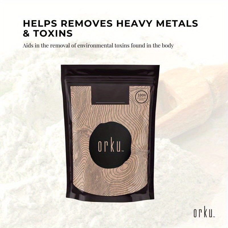 2kg Micronized Clinoptilolite Zeolite Powder - Natural Mineral Supplement for Detox, Digestive Health & Weight Management, Clinoptilolite Zeolite Powder Supports Healthy Gut & Body Balance