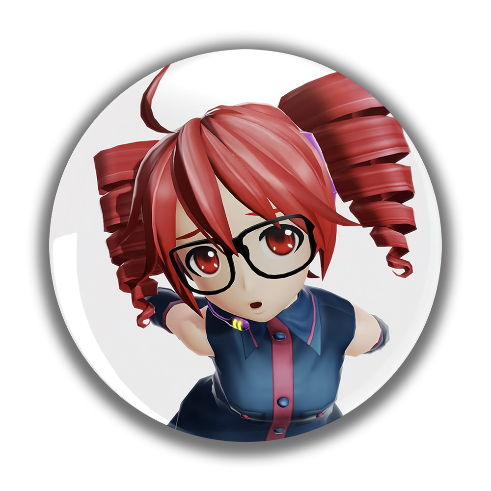 TEMU Men's Fashion Brooch - Anime Cartoon Circular Badge, Unisex Pin, Suitable For Exquisite Additions Like Clothing, Backpacks, And Hats, Ideal For
