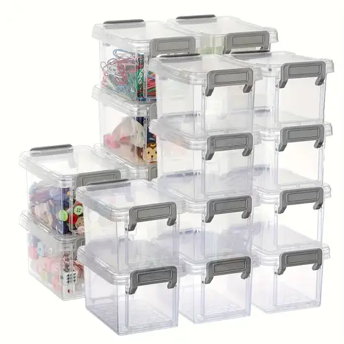 Small Unique Storage Containers small plastic storage containers sold on Temu United States