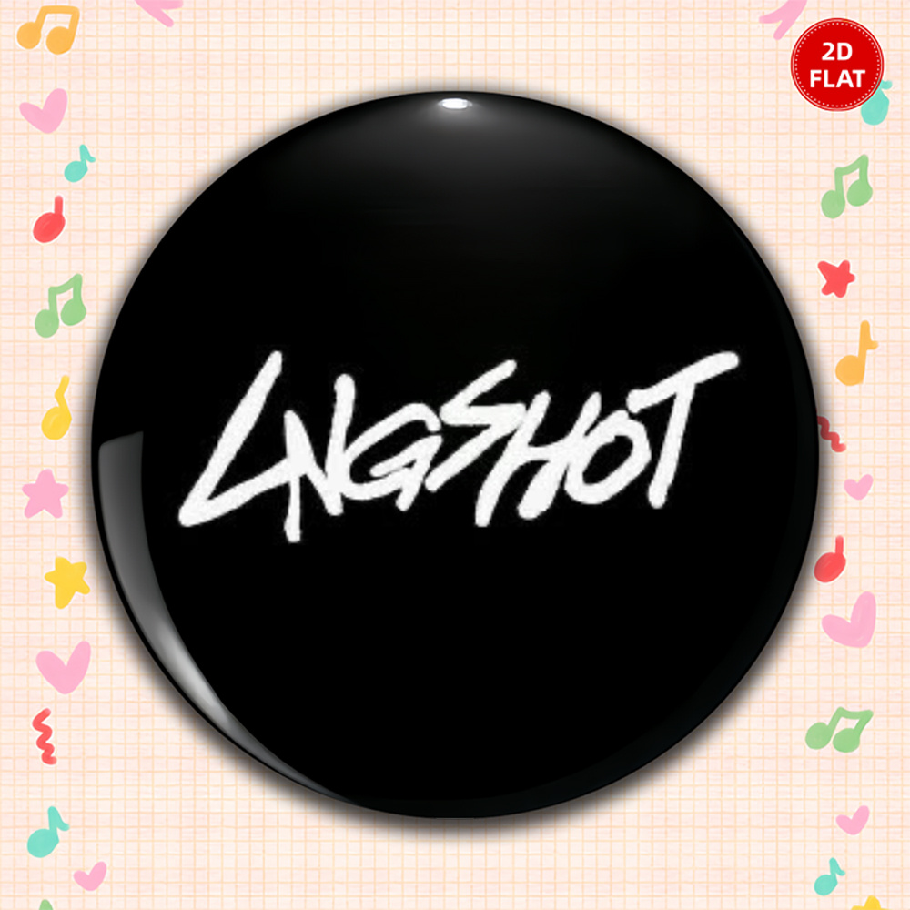 TEMU 2d Flat - 1pc 2026 Latest Style Fashionable Exquisite Round Badge/pin, Men's Casual Anime Cartoon Brooch, Unisex Accessory, Ideal Fun Gift For ,