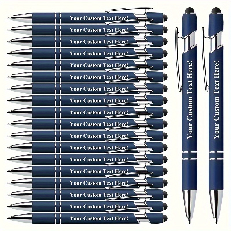 6 Stück Kugelschreiber Mit Stylus-Spitze - 2-in-1 Stift Für Touchscreens & Schreiben (1,0 Mm, 6 Farben)