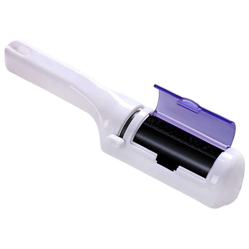 TEMU Electrostatic Dry Cleaning Brush, Clothing Hair Suction Dust Removal Brush, White Double-sided Hair Removal Brush, Clothing Sticky Electrostatic