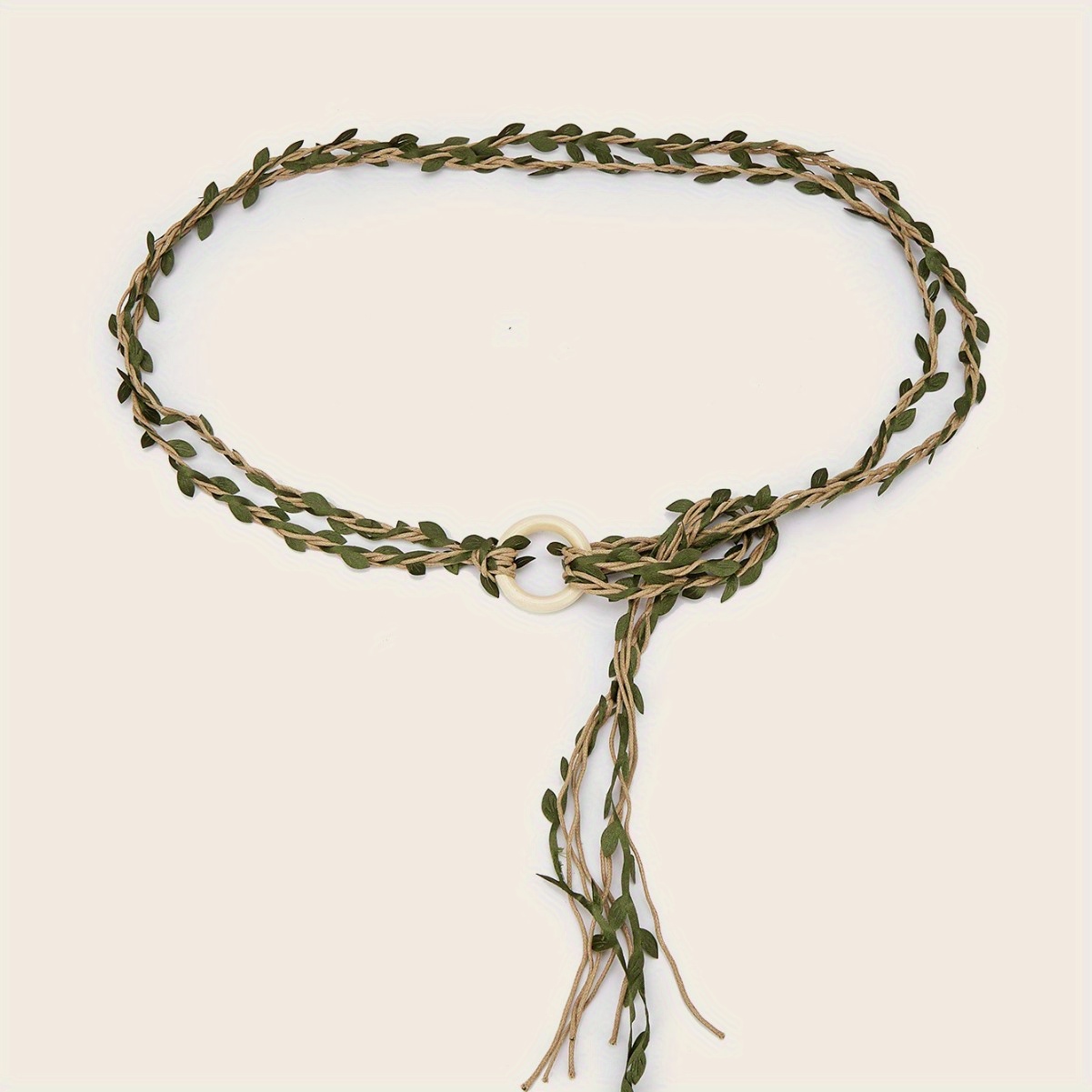 New Fashionable Hand- Leaf Tassel Women's Belt
