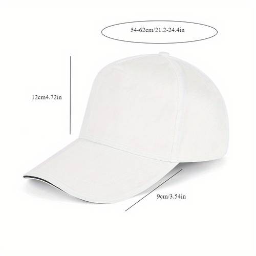 plain blank baseball caps adjustable back strap wholesale lot 12pcs