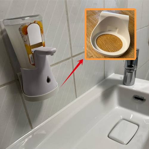 wall mounted soap dispenser holder space saving multi functional design suitable for kitchen and bathroom wall mounted storage rack utility racks