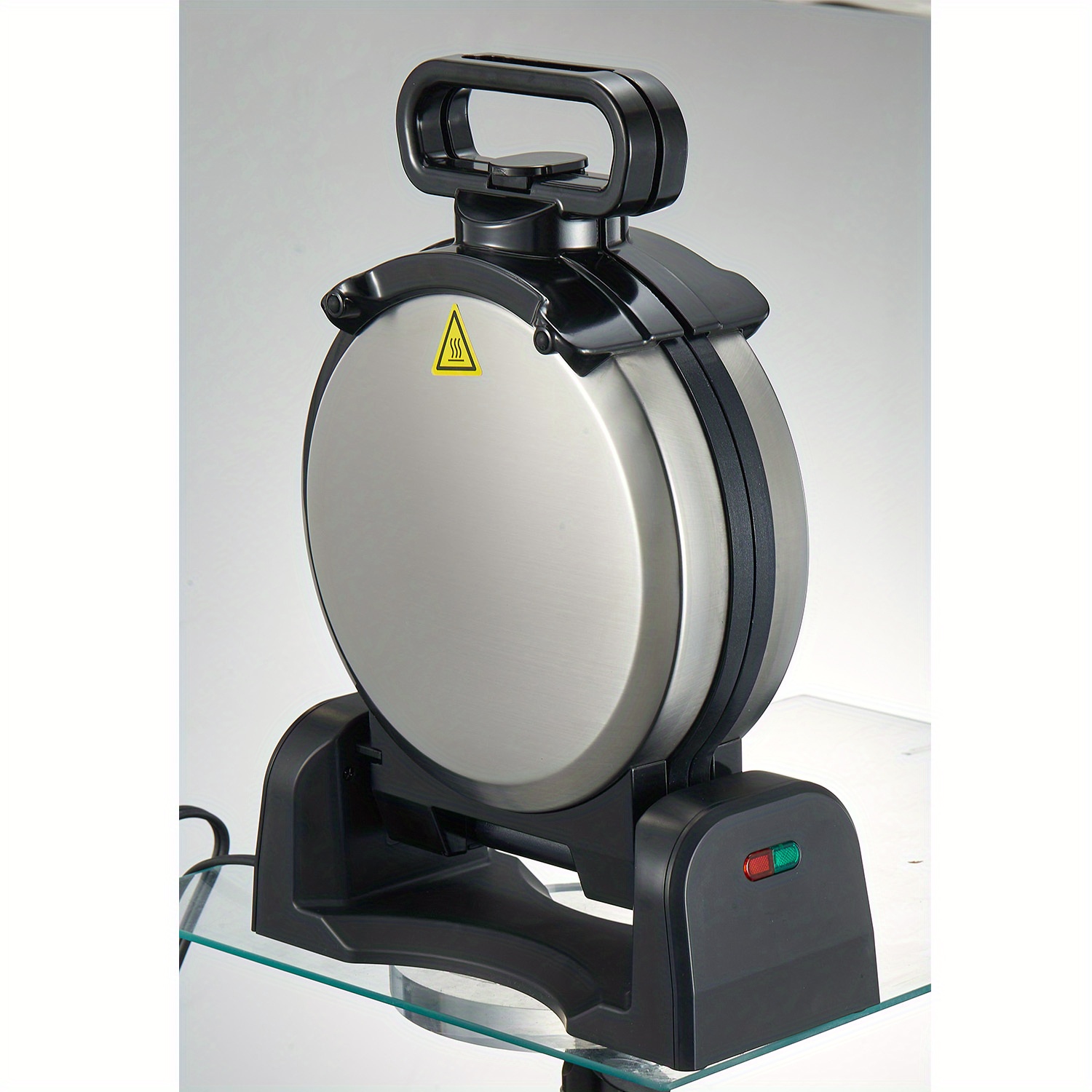 TEMU Sandwich Maker 3-en-1 | Grille à & Presse Panini | Plaques Antiadhésives Amovibles | Parfait pour Tuna Melts, Steaks & Petit-déjeuner Noir, par
