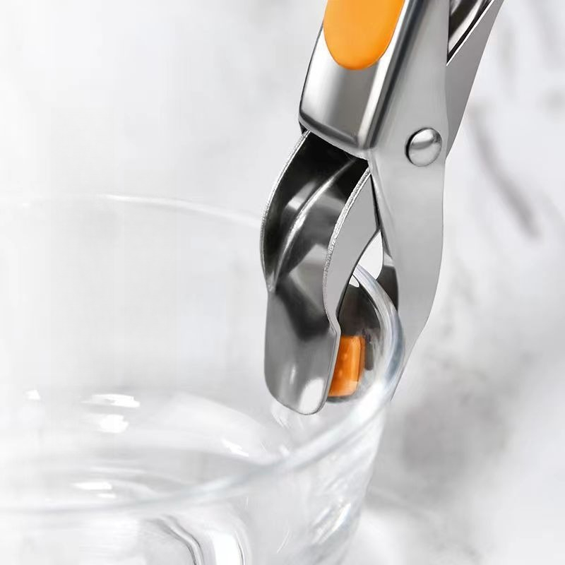 2 pack stainless steel heat resistant tongs non slip heavy duty anti   gripper for bowls plates dishes Product details 5