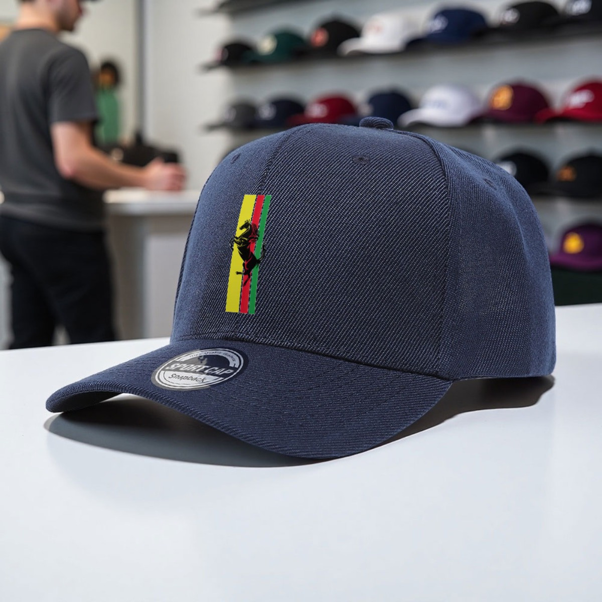 1 stuk Charles Leclerc 16 F1 2024 Vintage Print Baseballpet