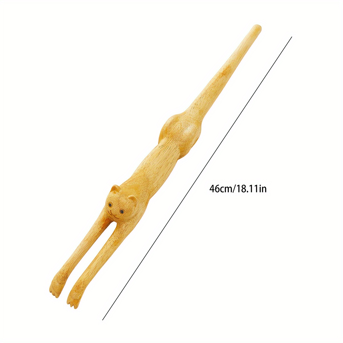 cat back scratcher,   anti-itch massager with 3d cat shape for home office, home grooming tool, pet care accessory, whimsical massager, decorative scratcher, plasticfree scratcher, durable material, pet massage tool, feline  , office workers, home   Product details 8