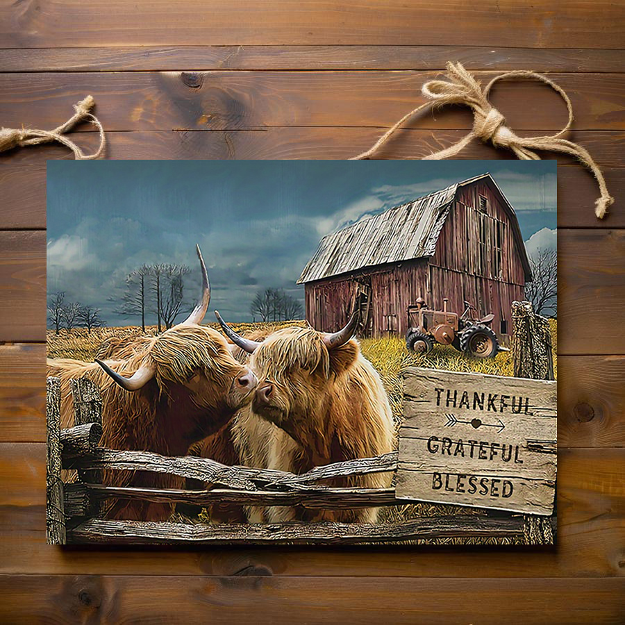 

Room Decor 1pc Rustic Farmhouse Canvas Art, & Barn With , Wall Decor For Home, Bedroom, Kitchen, Living Room, Office, Cafe - 12x16 Inches