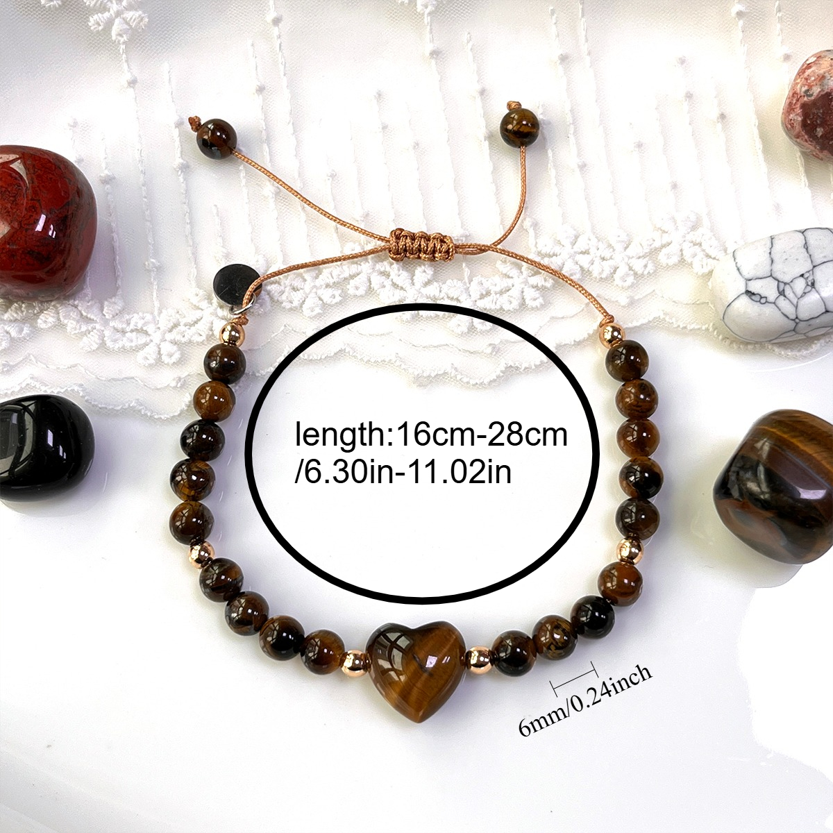 'Guardian of Courage' Tiger's Eye Bracelet