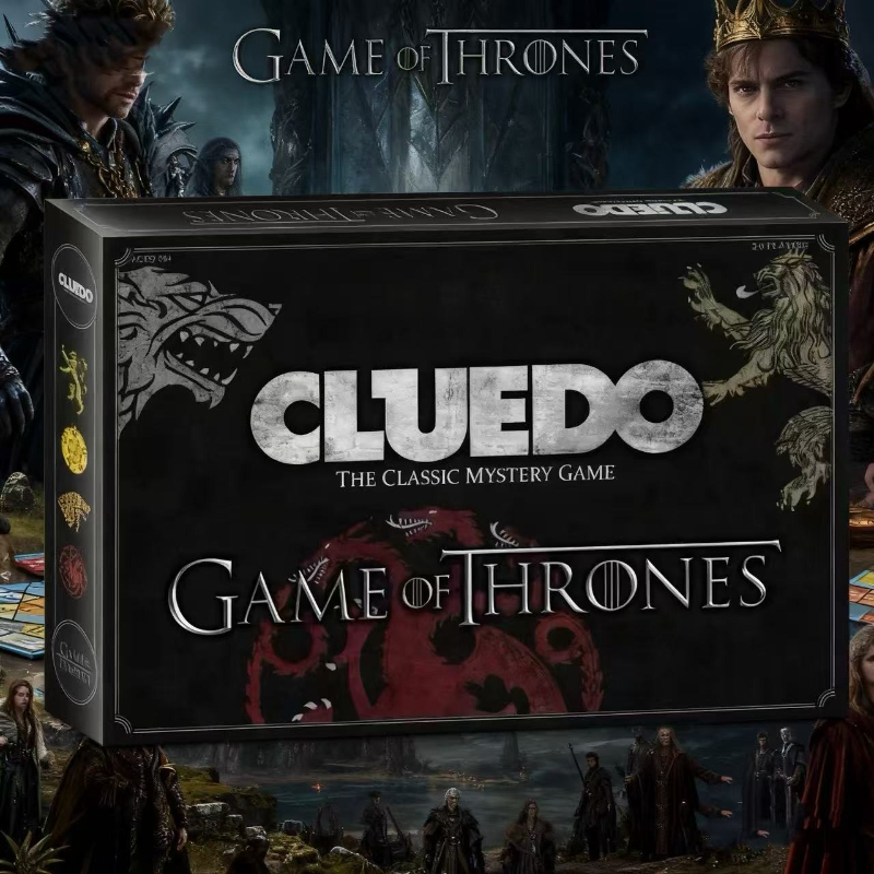 Game of Thrones Mystery Bordspel: Westeros' Macht en Intrige, Een Bijeenkomst van Logica en Mysterie, Wanneer Klassiek Detective Bordspel Ontmoet Game of Thrones, een botsing van Macht en Logica! Dit Co-Branded Bordspel Repliceert Perfect de Intricate