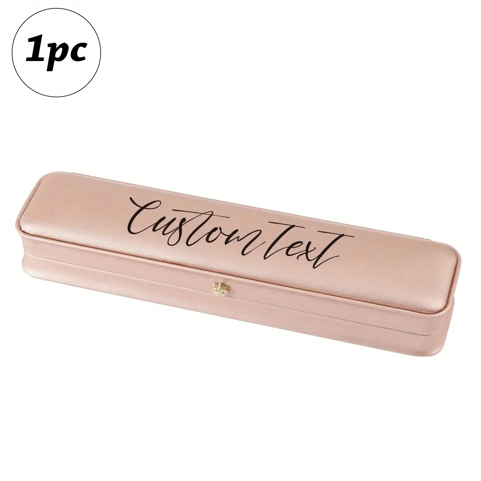 Personalized Necklace and Bracelet Storage Case, Jewelry Box