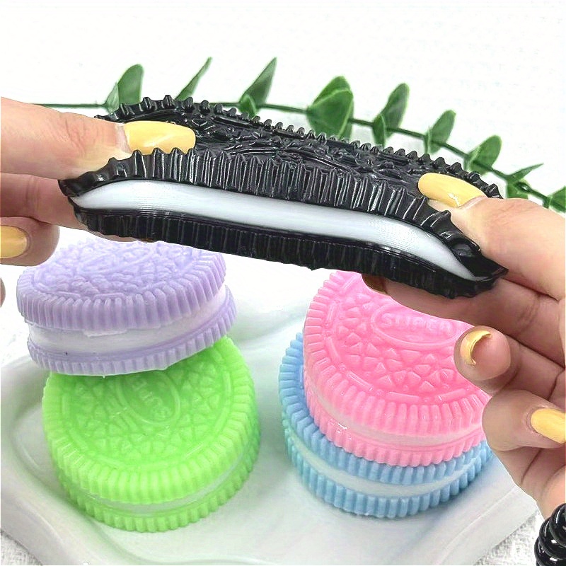 Customizable [Buy One Get Two Free] Soft Layered Takeaway Travel Pastry-Like Squeaky Toys, Mix and Match in Five Colors, Hot Mysterious Combo Pack Squeezable Toys, Perfect Party and Festival Gifts