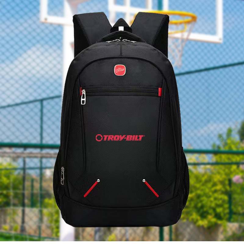     mens convertible backpack large capacity outdoor   with multiple compartments durable oxford fabric comfortable straps for camping hiking daily   black with red accents hiking gear versatile carryall sturdy construction 0