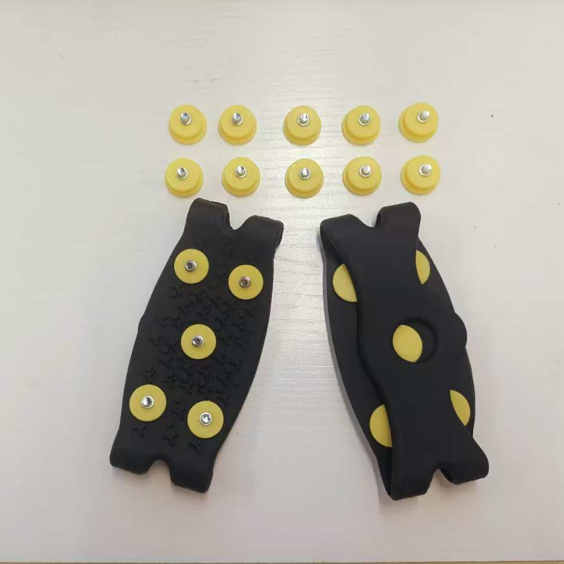 

A Set Of 12 Items Including 2pcs And 10 Nails, As Multifunctional Non-slip Shoe Sole Pads, Foot Pads, And Protective Pads For The Front And Back Of The Shoe Sole.