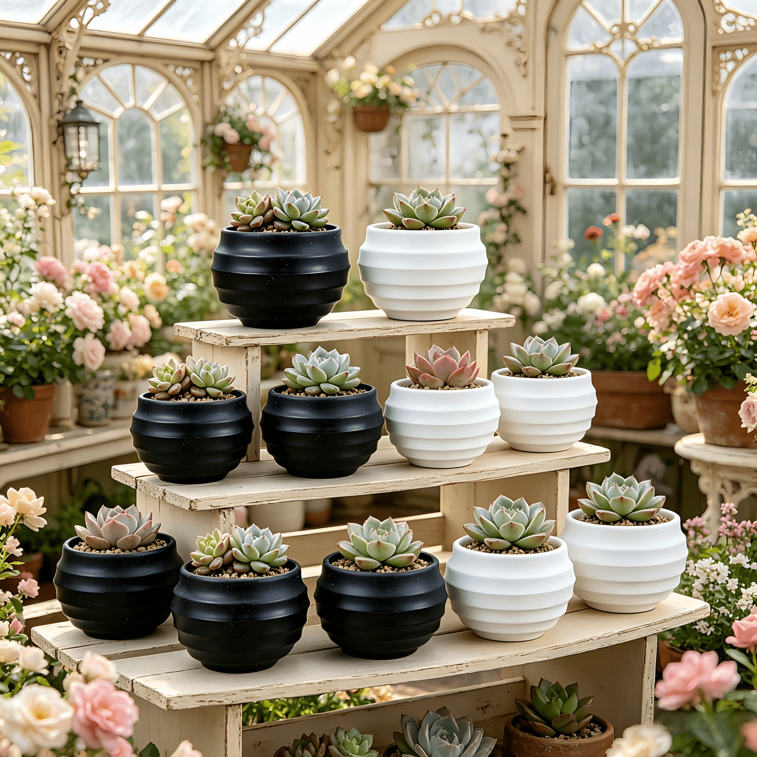 originelle blumenksten Blumenkasten Colorful  Industriestil