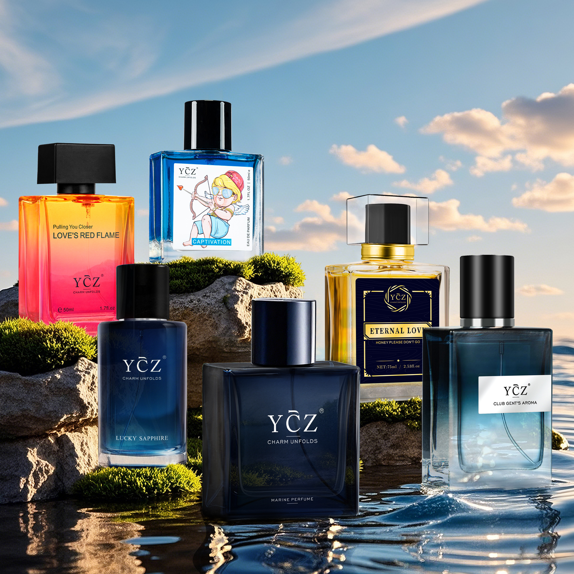 香水(男性用) Sample perfume for men Amazon.com : Ycz Charm Unfolds Marine Perfume for Men, 1.7