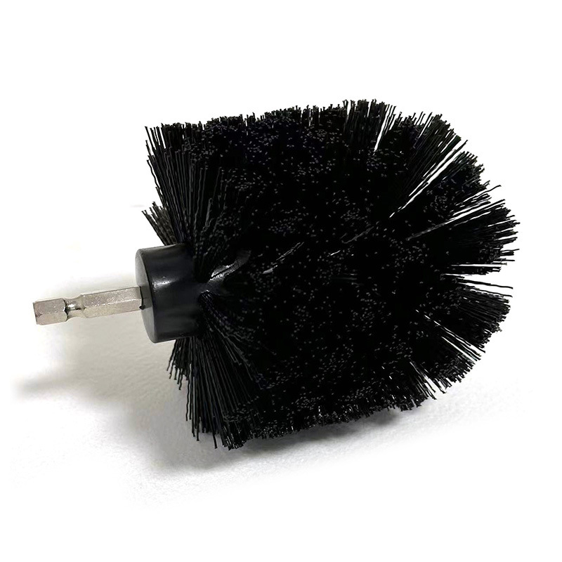 TEMU Cepillo de limpieza eléctrico con cabezal de 3.5 pulgadas, para buje de rueda de coche, baño, fregadero de cocina, azulejos y baldosas de suelo,