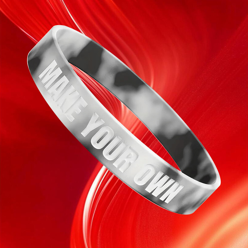 69pcs Customizable Mixed Color Wristbands, Gift for Couples & Friends