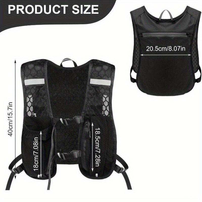 Unisex Running Vest - Kantong Ponsel