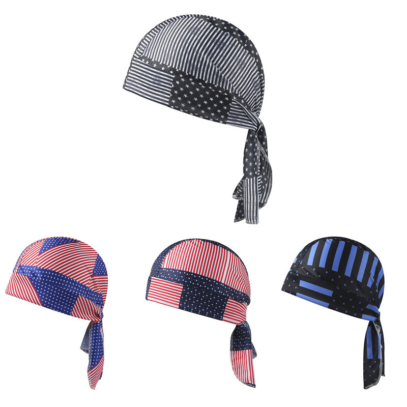 moroccan flag bandana neck scarf red design, multi-use