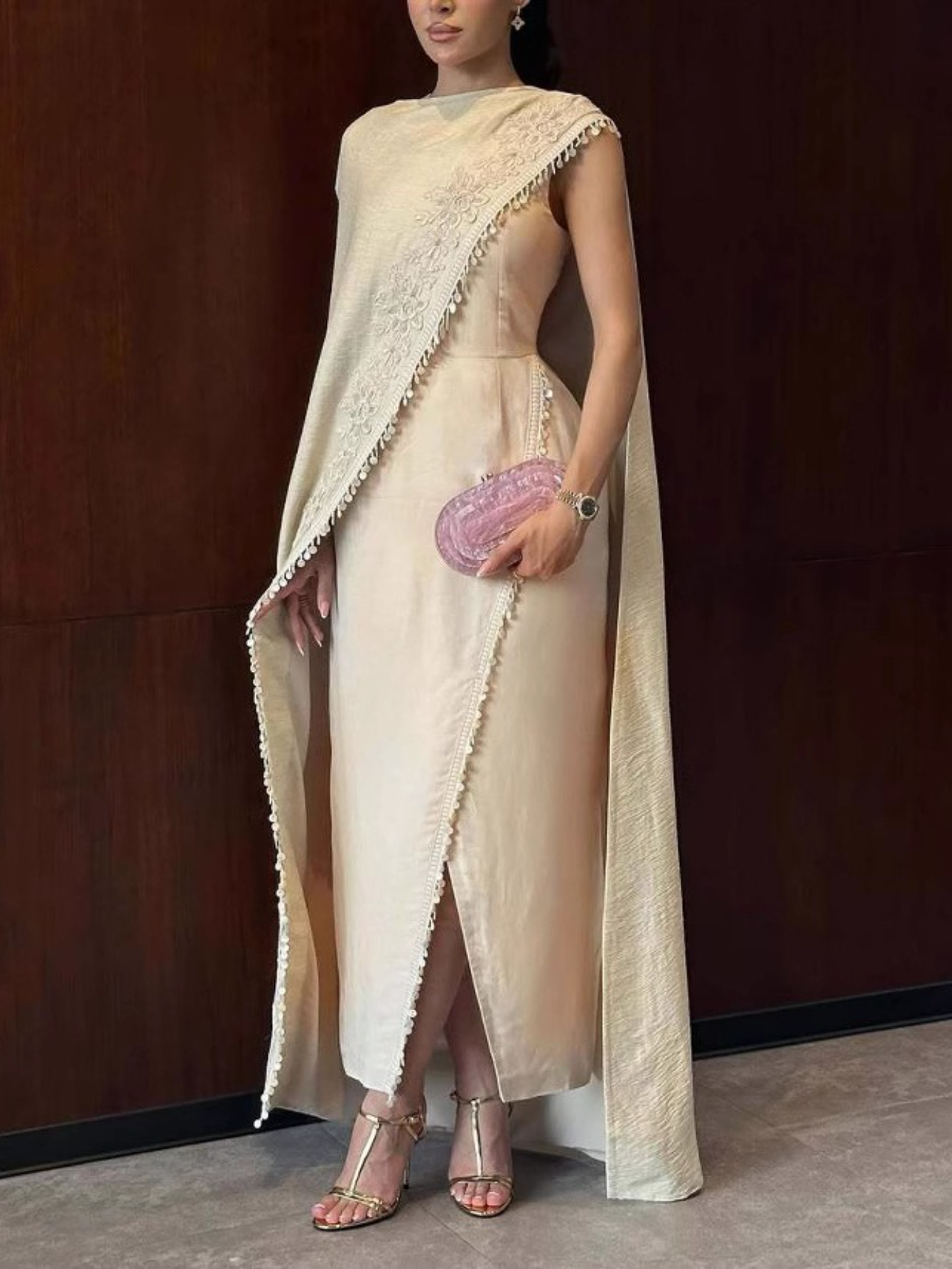 green emerald velvet dress New Light Green Full Sleeve Gown For Wedding
