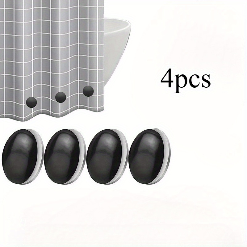 E-shop 4 Stück Magnetische Saugnägel für Vorhänge, Tischdecken und Hängedekoration