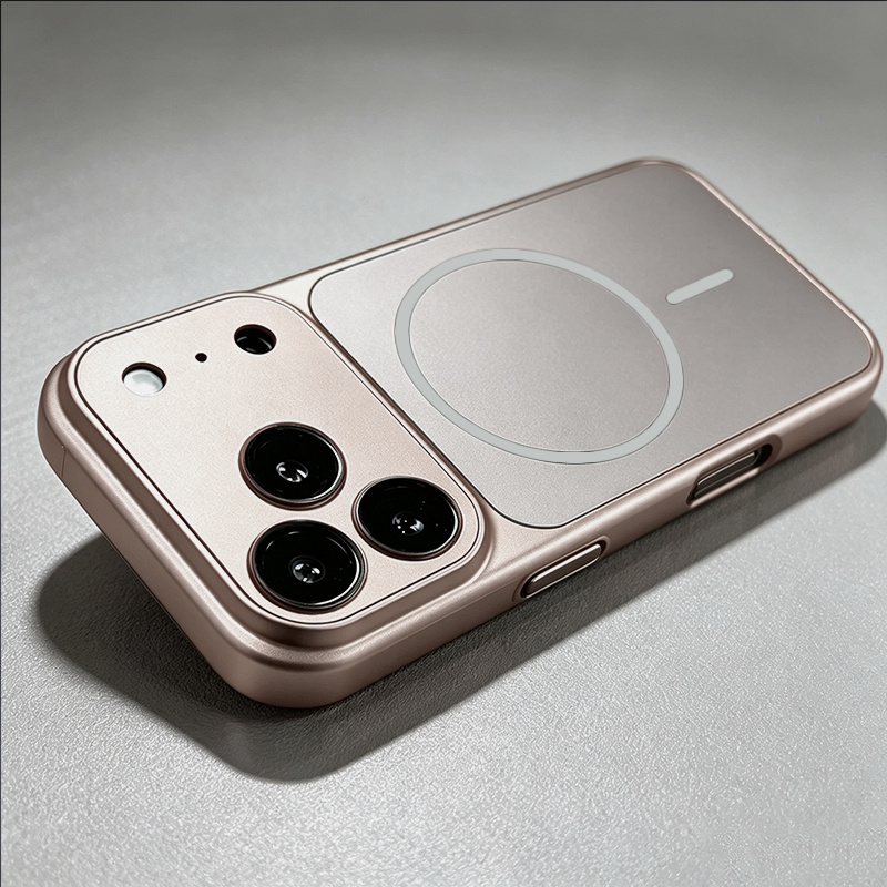 TEMU Phone Case - Premium Matte Electroplated Edge Shockproof Phone Case Compatible With For Iphone 18 Pro Max 17 Pro Max 17 16 15 14 13 Pro