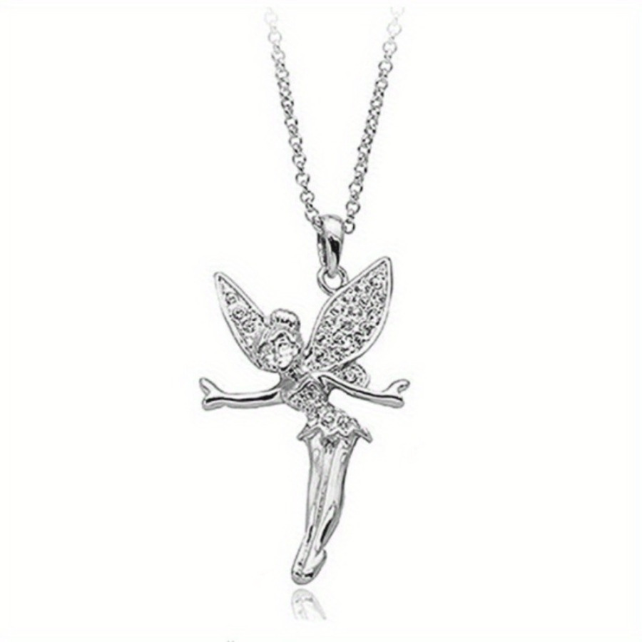 TEMU 1pc Fashion Exquisite Necklace Cute Elf Necklace Men's And Women's Necklace Daily Gift Easter Gift Gift Birthday Party Gift Christmas Gift