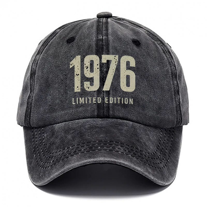 TEMU 1 Gorra de béisbol estampada estilo retro 1976, Gorras para hombre, Gorra casual para mujer, Gorras de béisbol para exteriores, Gorras DAD