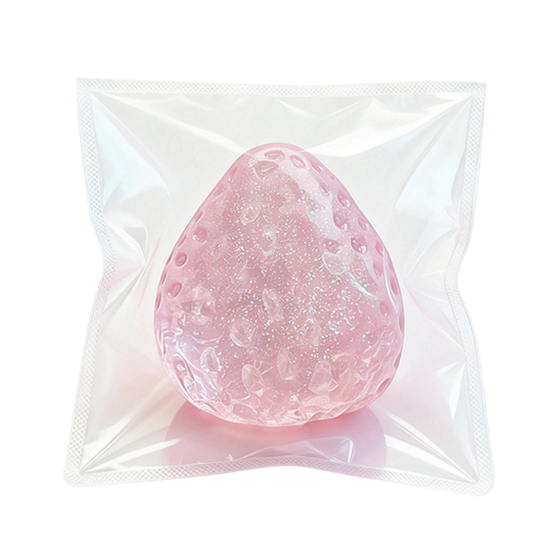 Image of Taba- Simulated Strawberry-shaped Squeeze Toy, With A . A Attractive Simulated Toy, A Gift And Birthday Gift. It Can Stress And Anxiety, Suitable For Use In Offices