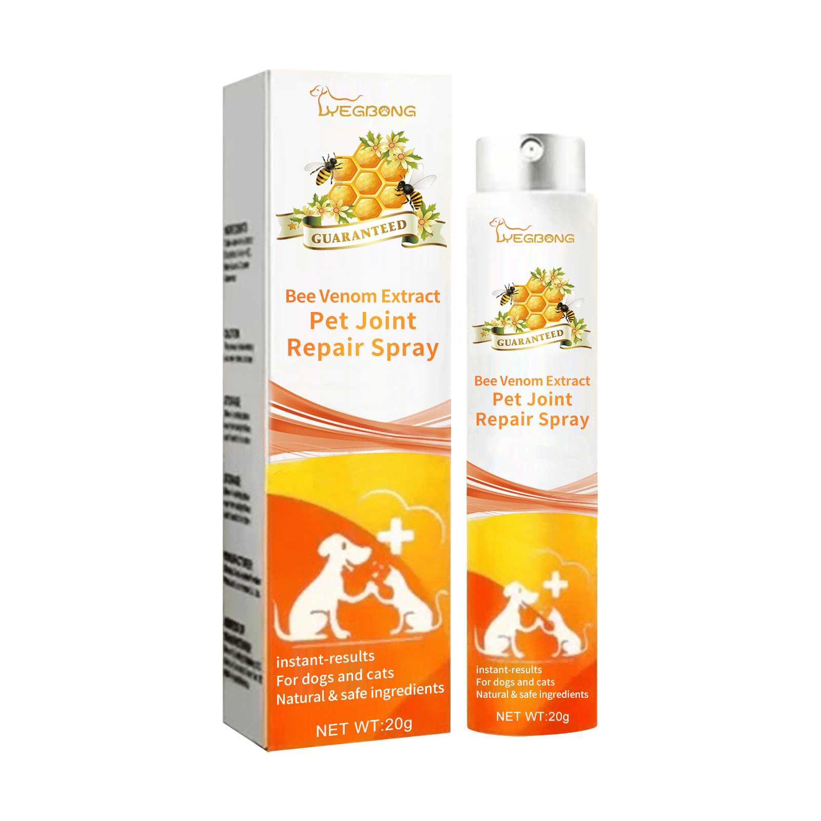 20G Pet-Specific Joint Care Spray, Gentle Topical Spray, Easy And Convenient to Use, Helps Flexible Joints, Enhances Mobility, Suitable for Cats And Dogs And Other Pets, Home Long-Term Care, Caring for Pet Bone And Joint Health, Without Battery - Image 7