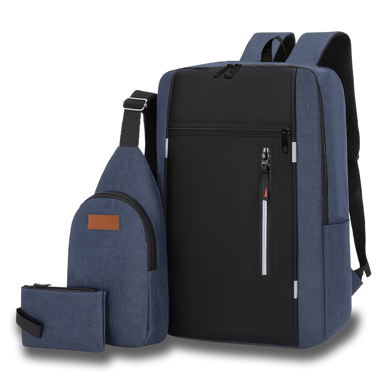TEMU Sac à dos pour femme - Lot de 3 pièces - Ensemble de sac à dos de voyage tendance et de loisirs printemps/été [Sac à dos + Sac bandoulière +