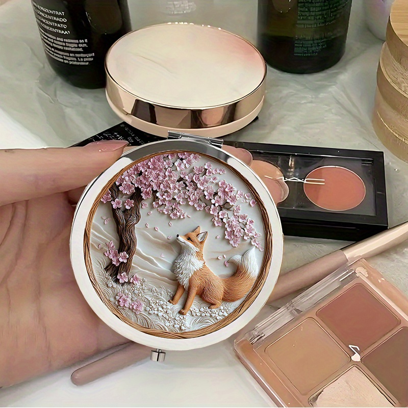 Vintage Makeup Mirror with Captivating Design
