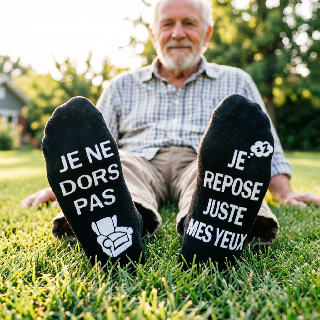 TEMU 1 Paire de Chaussettes Antidérapantes à avec Citations Amusantes et Originales, Unisexe, Respirantes et Douces, Adaptées à Toutes , Chaussures