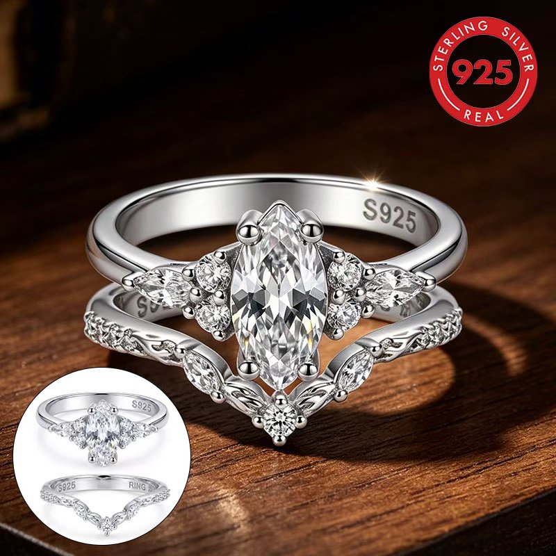 Women's Classic Stacking Lab-Created Cubic Zirconia Ring