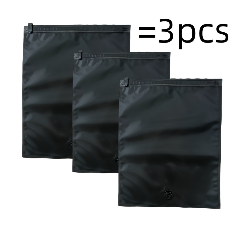 TEMU [Lot de 3 sacs de compression sous vide] de place 60 % réutilisables | Organisateur de voyage professionnel multi-pack avec valve