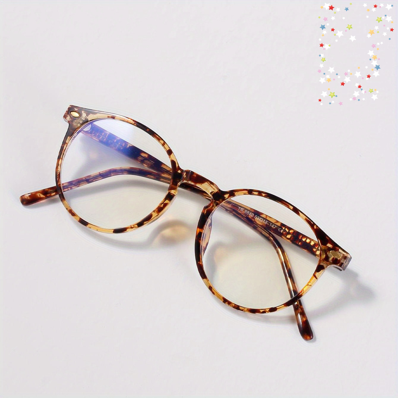 

Chic Round Glasses - Lightweight Tr90 Frame, Fashion Eyewear For