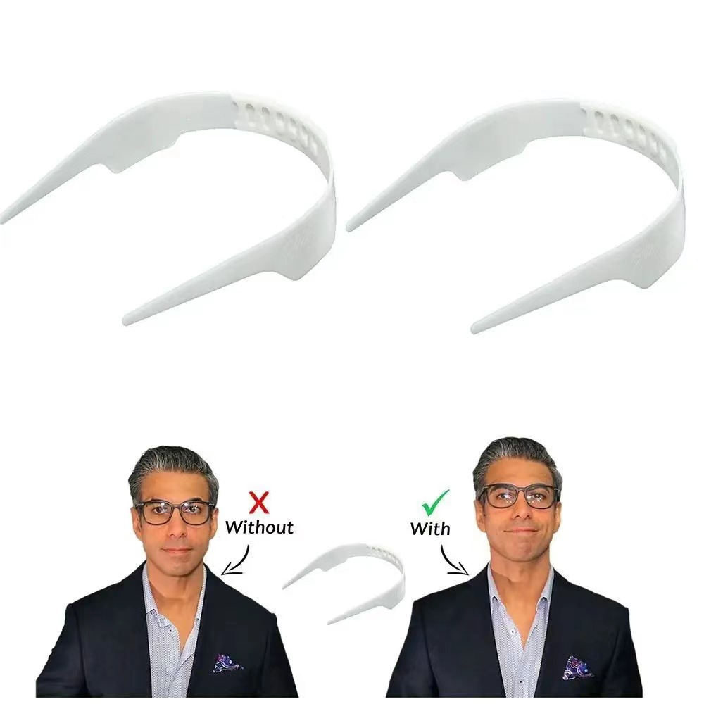 

1pc Invisible Plastic Collar - Sleek Embedded Support For Shirts, Ensures Perfect Without Bulkiness