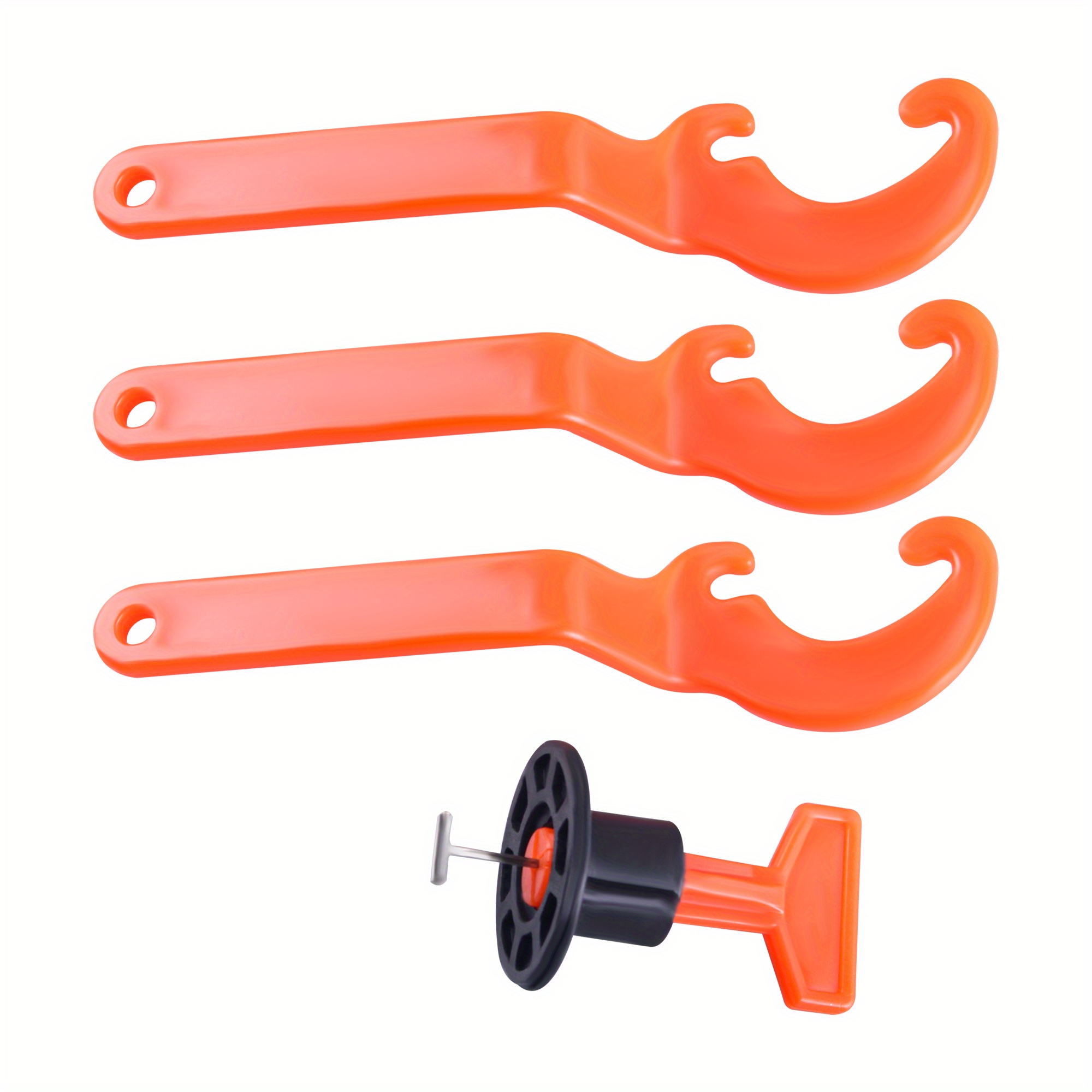 Image of 150pcs Tile System Kit(including 3 Special Keys), Made From Durable, Reusable Plastic. Specialised Spacers For Wall And Floor Tiles To Prevent Edge Lifting.