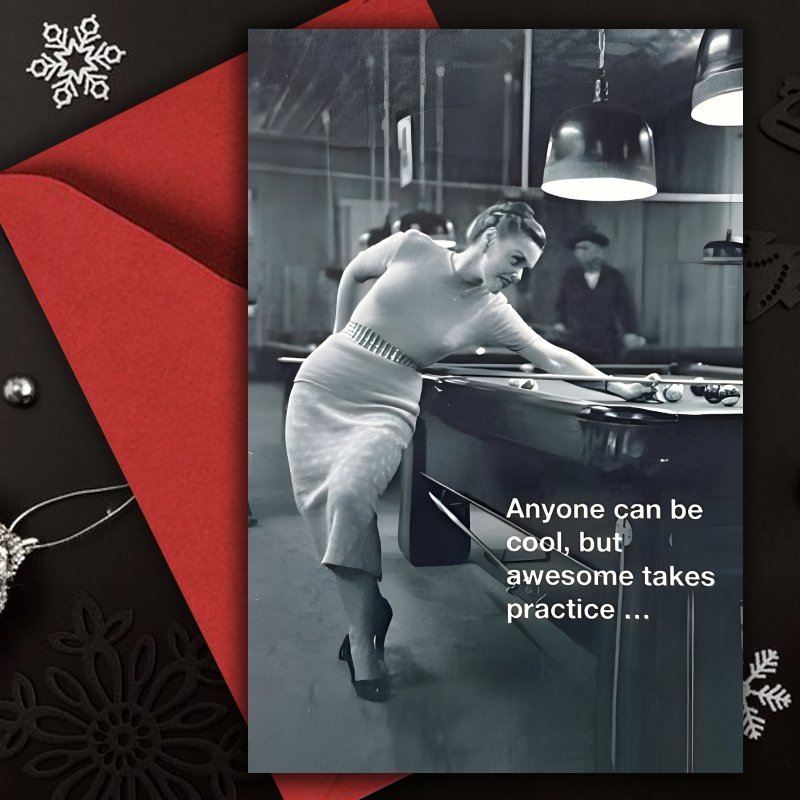 TEMU Snarky Vintage Photo Birthday Card, Ideal For Any Occasion And Perfect As A Gift For , , Or . At Random