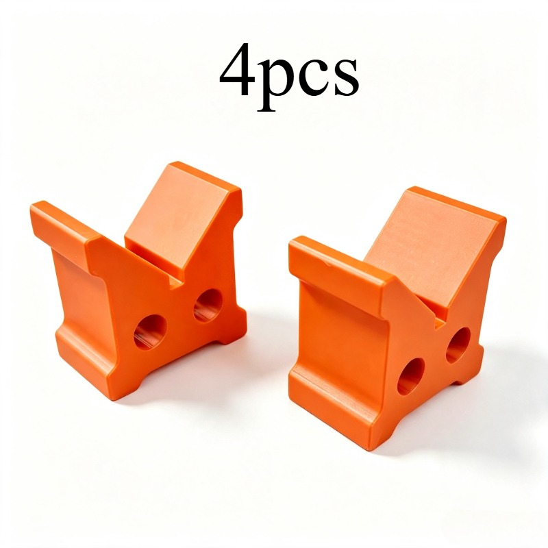 TEMU 4pcs Blocs de Support Cylindriques de V, Supports de Composants, Serre-joints en V pour Tige Ronde à 90°, Supports de Positionnement pour