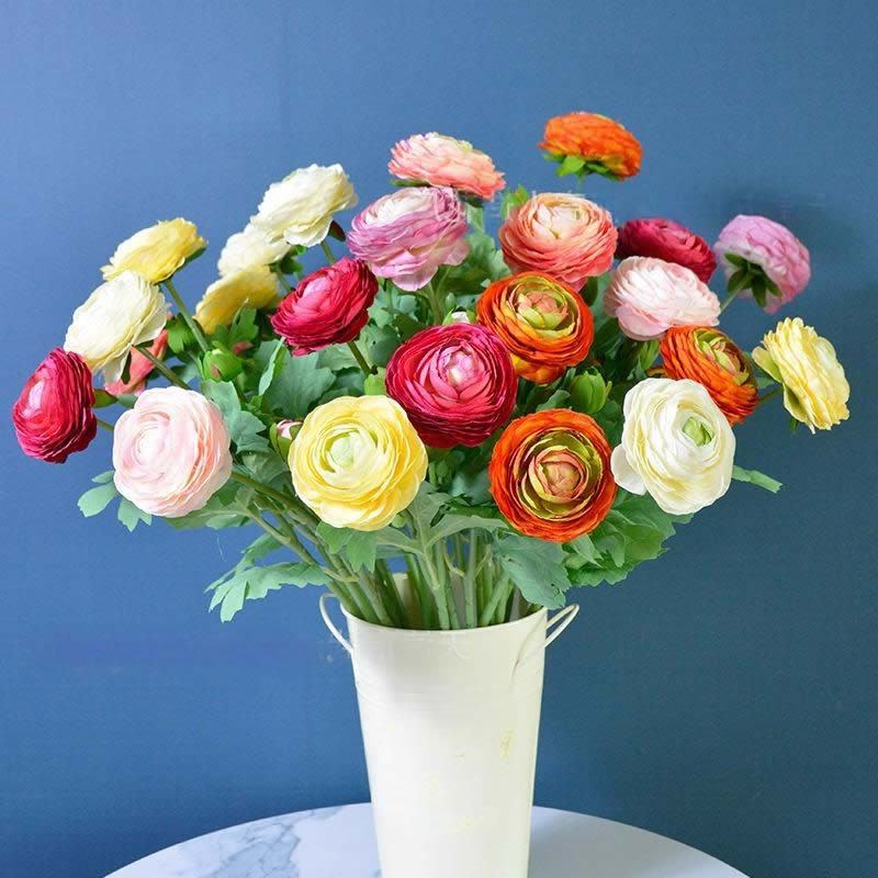 Luxury Box of Yellow Ranunculus and Easter Decoration