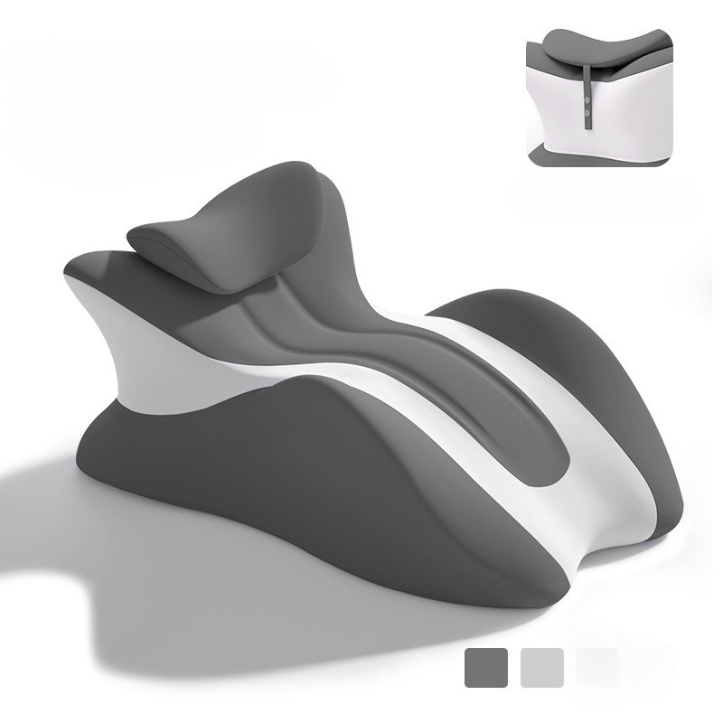 TEMU Couple's Pillow, Stomach-sleeping Pillow For Bed, Bedside Lying Pillow, Lap Pillow For Phone Use, Lumbar Support Pillow For Sleeping