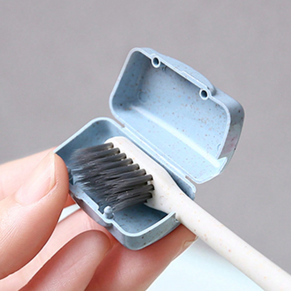4pcs Silicone Portable Toothbrush Cover