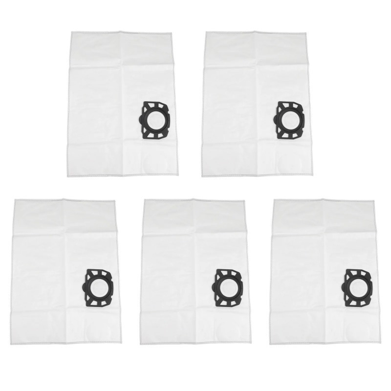 5 pack karcher robot vacuum cleaner dust bag replacement compatible with kfi 357 ka 40 wd2 plus wd3 se4002   plastic cloth floor attachment parts kit details 3