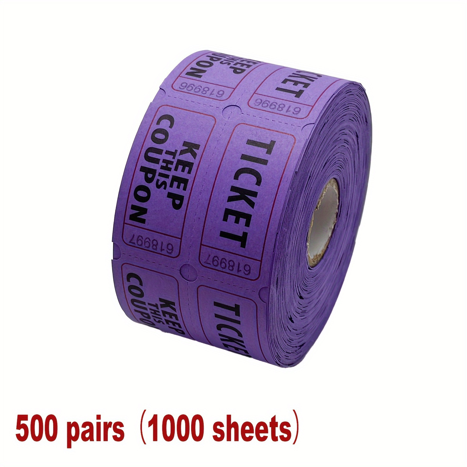 TEMU 1000 Game Lottery Tickets, Lottery Tickets, Opening Celebration Event Tickets, Lottery Paper Game Tickets, Double-sided Lottery Tickets